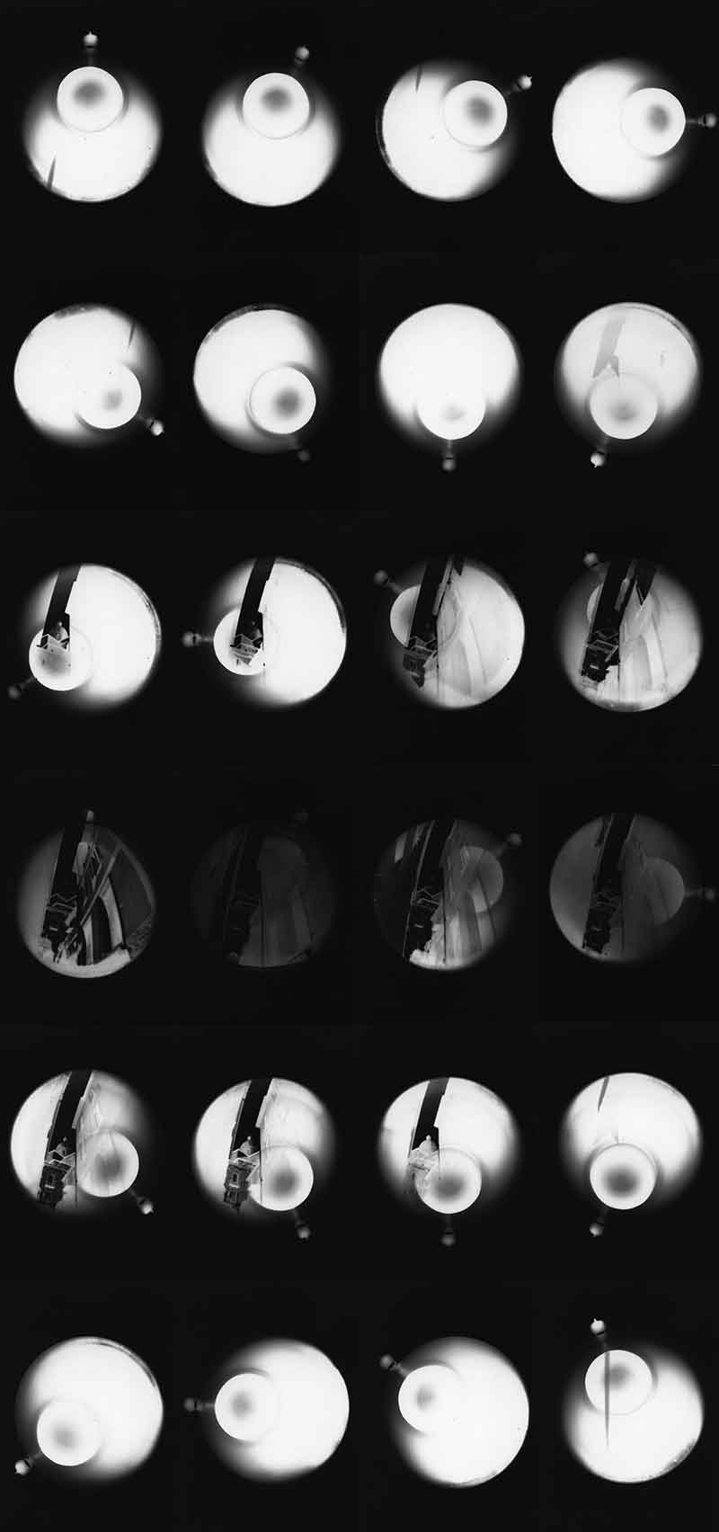 24 Hours in Atina, Italy, Pinhole Image by Don Lee