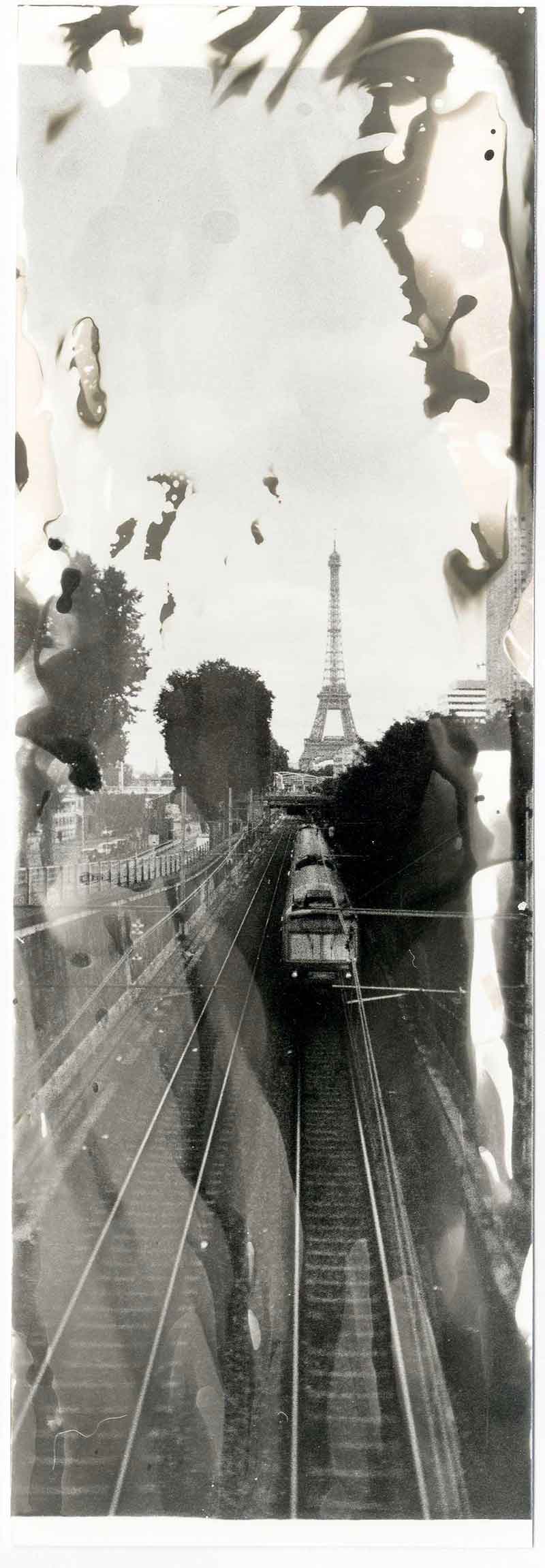 Untitled - Walk In Paris, Analogue photographic process by Don Lee